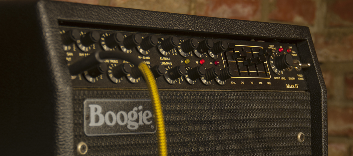 Photo of a Mesa Boogie amplifier.